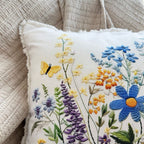 Embroidered Cushion Covers - Decorative Throw Pillow Covers Set - photo 3