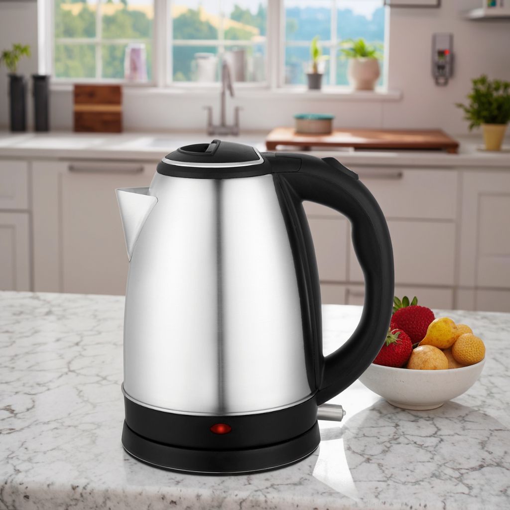 Electric Kettle Stainless Steel Cordless Fast Boil for Home & Office - photo 2