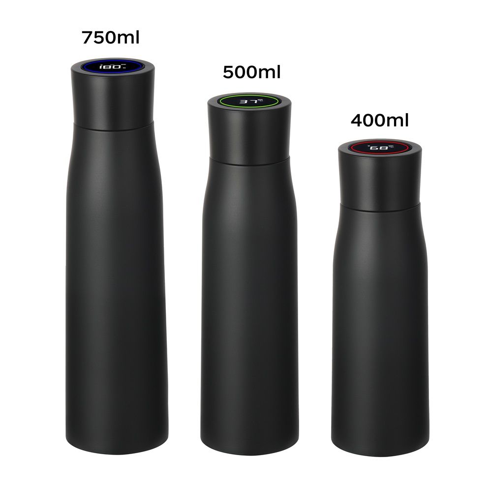 Smart Self-Cleaning Water Bottle with UV Function Insulated Steel Cup - photo 3