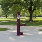 Outdoor Water Fountain Dispenser - Stainless Steel Filling Station - photo 1