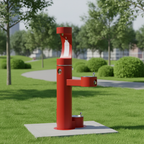 Outdoor Water Fountain Dispenser - Stainless Steel Filling Station - photo 2