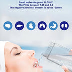 Portable Hydrogen Water Bottle 400ML USB Rechargeable Steel Flask - photo 3