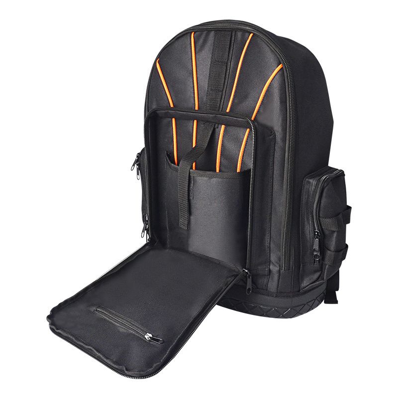 Electrician Tool Bag Backpack with Hard Base - Durable Multifunctional - photo 3