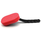 Car Tire Shine Applicator Sponge Brush with Curved Handle for Cars - photo 2