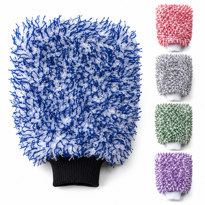 Car Wash Mitt - Plush Microfiber Scratch Free Auto Detailing - photo 1