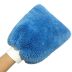 Microfiber Car Wash Mitt - Soft Coral Fleece Glove for Detailing - photo 1