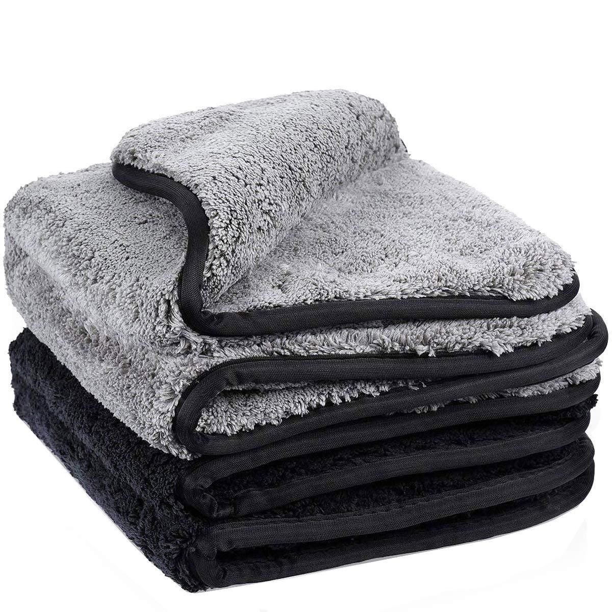 Microfiber Car Wash Cloth 16x16 Super Soft Cleaning Towel UAE - photo 2