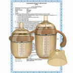 Anti Colic Baby Bottle Switchable Nipple 250ml 150ml for Babies - photo 1