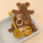 Newborn Baby Gift Set – Soft Blanket, Rattle & Pacifier Gift Box - photo 2