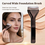 Makeup Brush Set 6 Pieces Double Head Lip Liner Brushes Black Gold - photo 3