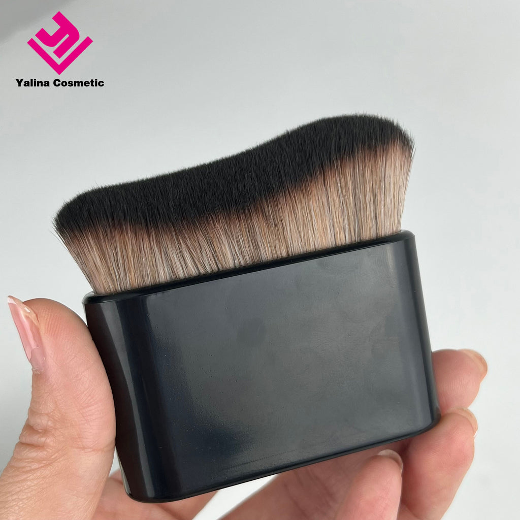 Kabuki Face Brush Soft Powder Foundation Blusher with Flat Handle - photo 3
