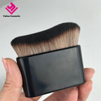 Kabuki Face Brush Soft Powder Foundation Blusher with Flat Handle - photo 3