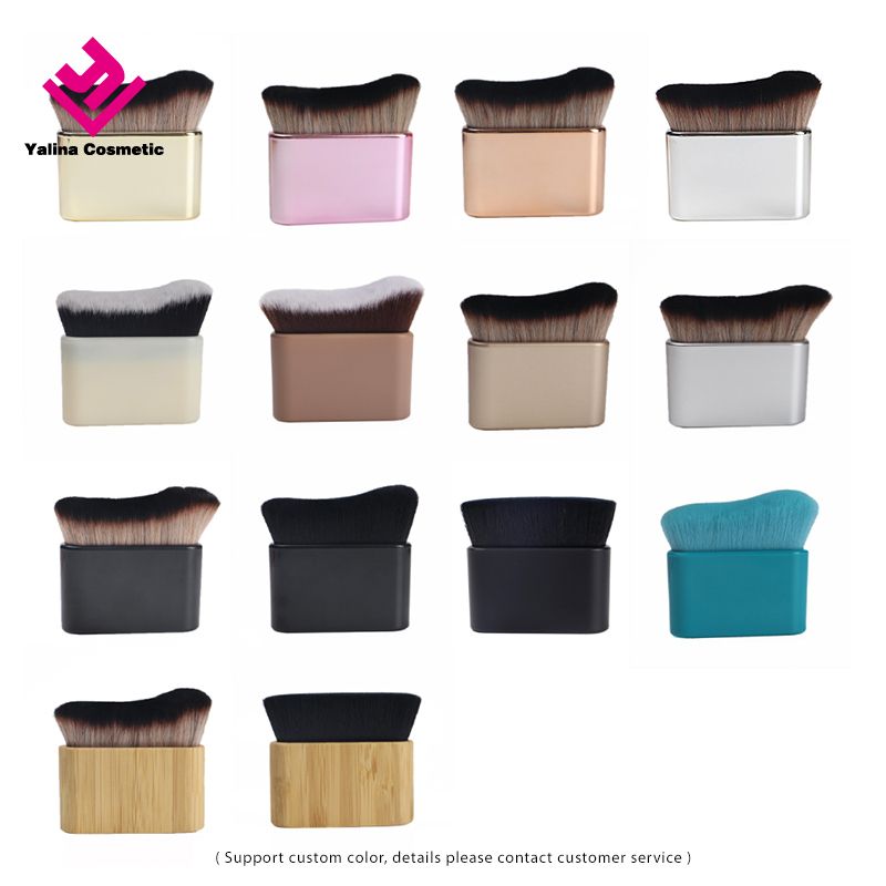 Kabuki Face Brush Soft Powder Foundation Blusher with Flat Handle - photo 4