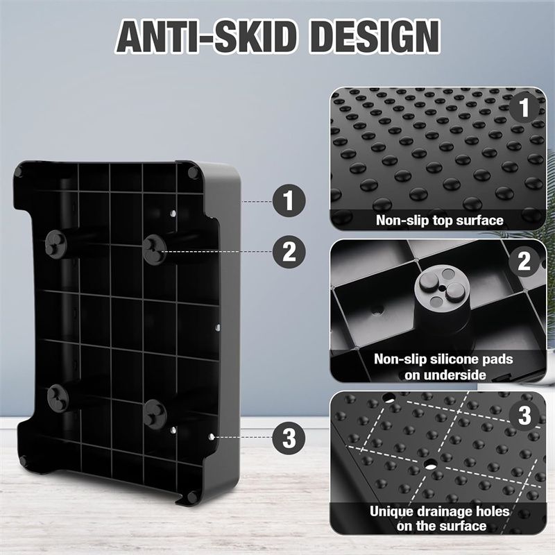 Portable Folding Step Stool Mobility Stair for Car and Bedside - photo 3
