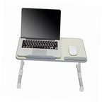 Adjustable Laptop Tray for Bed - Foldable Computer Desk Stand - photo 1