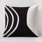 Kashmiri Chain Stitch Embroidered Cushion Cover - Floral Design - photo 2