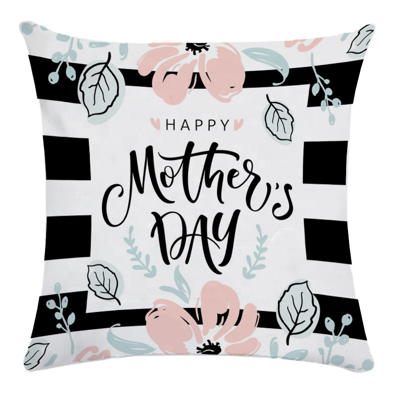 Velvet Cushion Cover - Floral Printed Zipper Design Home Decor - photo 3