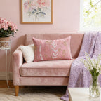 Flower Embroidered Cushion Cover Rectangle Throw Pillow Case Decor - photo 4