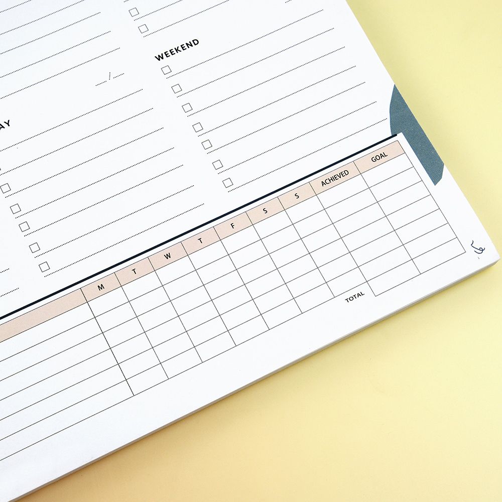 Weekly Planner Notebook - 12 Month Diary Agenda for Daily To Do Lists - photo 3