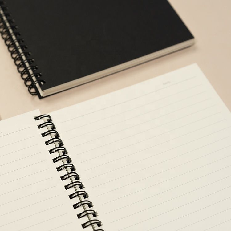 Spiral Kraft Notebook A5 Double Wire Classmate Note Book for Office - photo 2