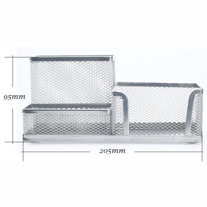 Mesh Pen Holder Desk Organizer for Office and Business Cards - photo 2