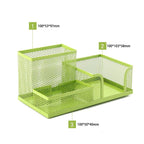 Mesh Pen Holder Desk Organizer for Office and Business Cards - photo 3