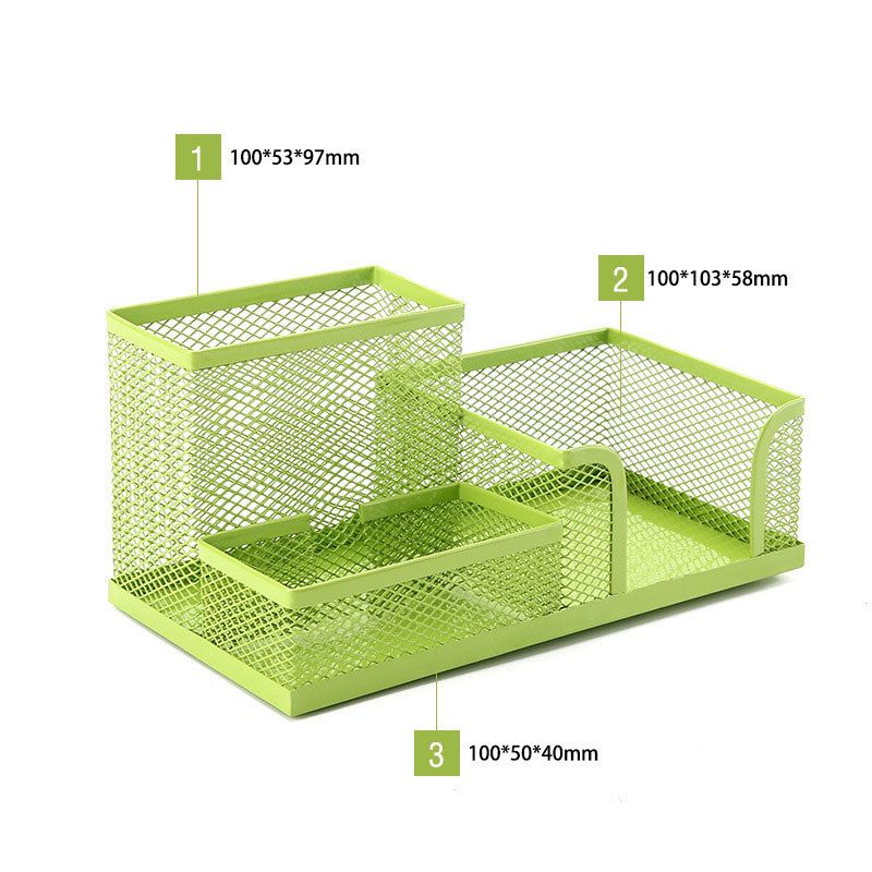 Mesh Pen Holder Desk Organizer for Office and Business Cards - photo 3
