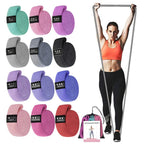 Resistance Bands Set Fabric Anti-Slip Fitness Bands for Home Workouts - photo 2