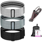 Resistance Bands Set Fabric Anti-Slip Fitness Bands for Home Workouts - photo 4