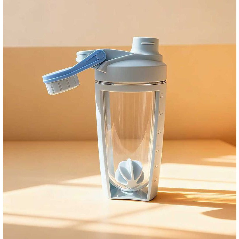 Protein Shaker Bottle - BPA Free Clear Plastic Water Bottle Jug - photo 2
