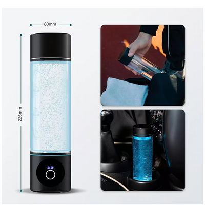 Hydrogen Water Bottle 350ml Stainless Steel USB Rechargeable Car - photo 1
