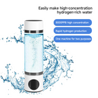 Hydrogen Water Bottle 350ml Stainless Steel USB Rechargeable Car - photo 2