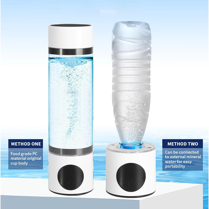 Hydrogen Water Bottle 350ml Stainless Steel USB Rechargeable Car - photo 4