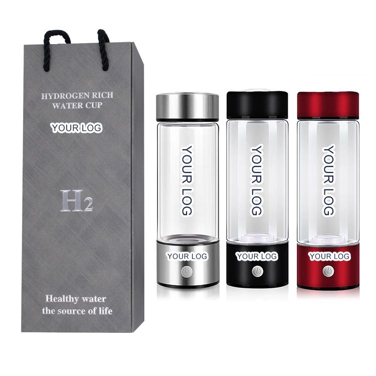 Alkaline Water Bottle 450Ml Stainless Steel Hydrogen Rich Cup - photo 4