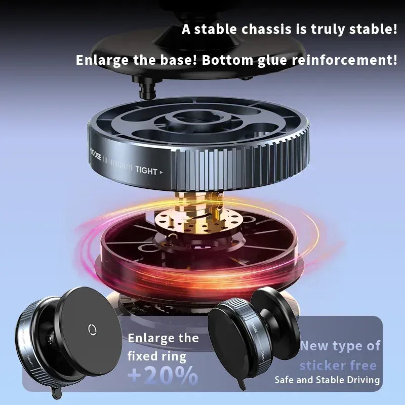 360° Sucker Car Phone Holder - Windshield Dashboard Mount Clip - photo 4