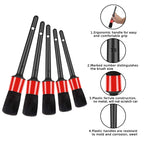 Car Interior Cleaning Brush Kit for Vents, Dash and Detailing - photo 3