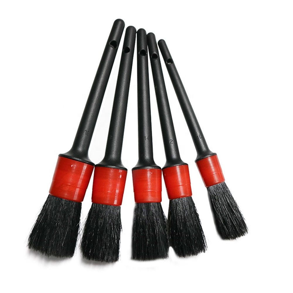 Car Detailing Brush Set – 5 Pcs Wheel and Tire Cleaning Brushes - photo 1