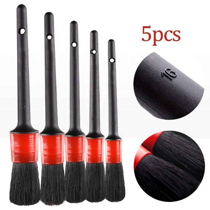 Car Detailing Brush Set – 5 Pcs Wheel and Tire Cleaning Brushes - photo 3