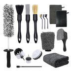 15Pcs Car Wash Cleaning Kit - Interior Exterior Detailing Brushes - photo 1