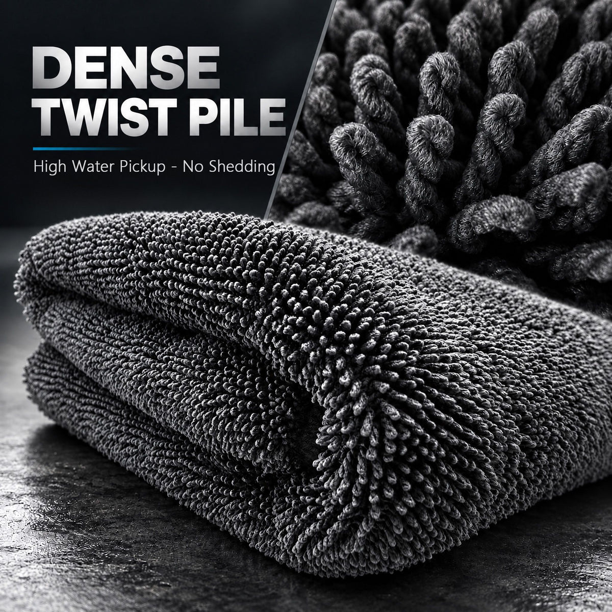 Microfiber Car Drying Towel Edgeless Absorbent Quick-Dry Cloth - photo 2