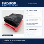 Microfiber Car Drying Towel Edgeless Absorbent Quick-Dry Cloth - photo 3