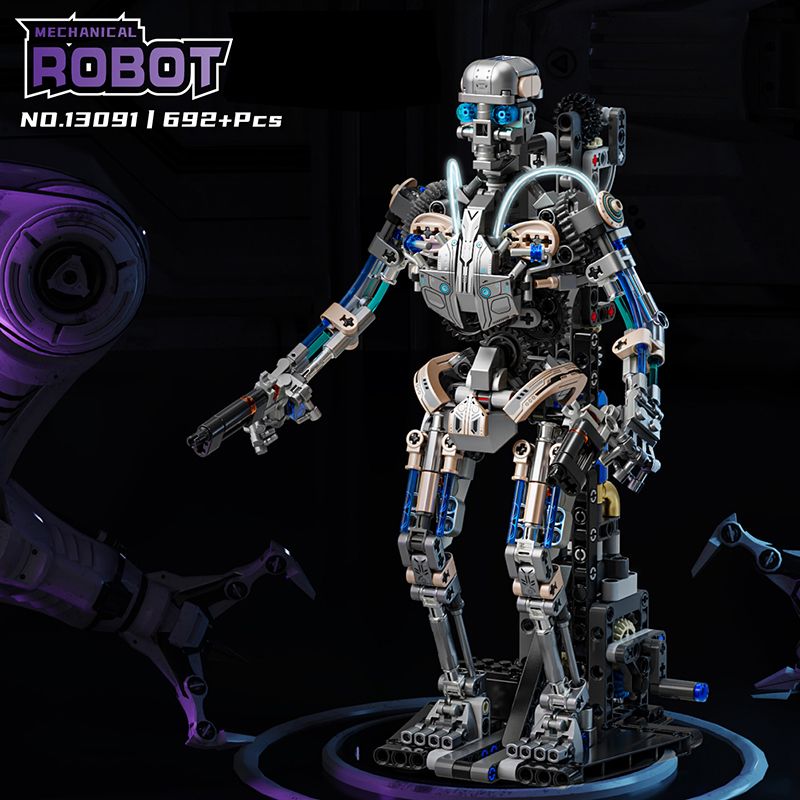 Mechanical Robot Building Block Set 692+ PCS Educational Toy Kids - photo 2