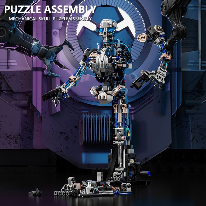 Mechanical Robot Building Block Set 692+ PCS Educational Toy Kids - photo 3