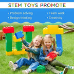 Big Building Blocks Set for Toddlers Kids Construction Toy Set - photo 2