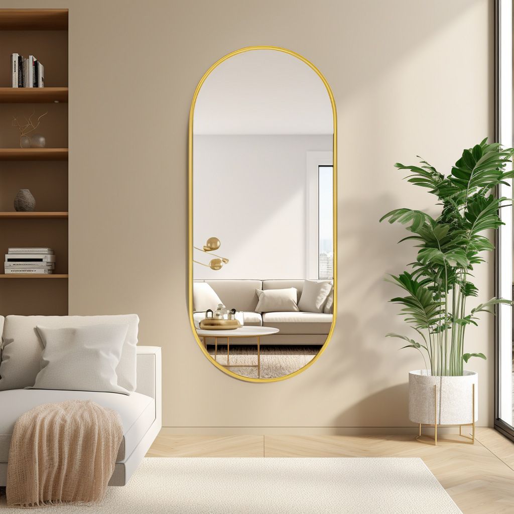 Wall Mounted Vanity Makeup Mirror for Bathroom Toilet Wall Decor - photo 2