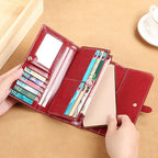 Women's Long Wallet with RFID Blocking Card Holder - Vintage Style - photo 3