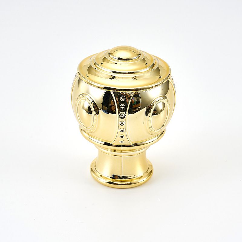 Curtain Rod Finial Pagoda Design End Caps for Living Rooms Decor - photo 3