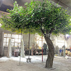 Artificial Ficus Tree Large Arch Shape Indoor Decor Plant Stand - photo 3