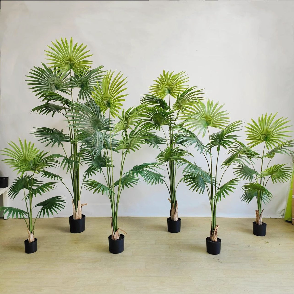 Artificial Bird of Paradise Plant 5ft Fake Tropical Palm Tree - photo 1