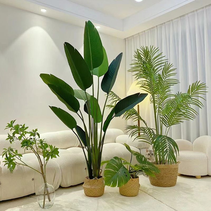 Artificial Bird of Paradise Plant 5ft Fake Tropical Palm Tree - photo 4